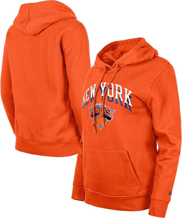 FISLL Unisex New York Knicks Reflective Metallic Pullover Hoodie
