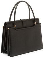 Thumbnail for your product : Dolce & Gabbana Lizard-Embossed Leather Satchel