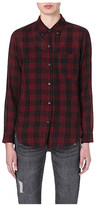 Thumbnail for your product : Etoile Isabel Marant Ipa check-detailed cotton shirt