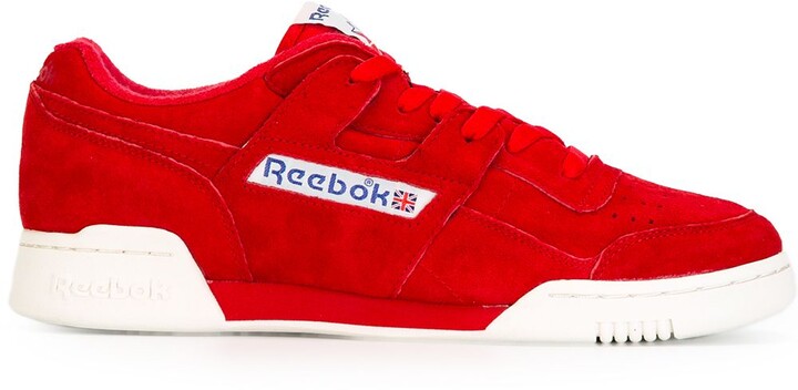 Reebok Red Leather Men's Shoes | Shop 