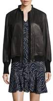 Thumbnail for your product : Derek Lam 10 Crosby Ruffle Collar Bomber Jacket