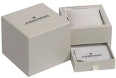 Thumbnail for your product : Junghans 047/4252.04 Women's Max Bill Date Leather Strap Watch, Cream/White