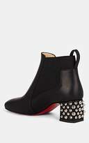 Thumbnail for your product : Christian Louboutin Women's Study Spiked Leather Chelsea Boots - Black, Silver