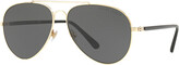 Thumbnail for your product : Ralph Lauren Mirrored Pilot Sunglasses