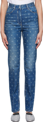 Givenchy Blue 4G Jeans