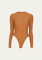 Lycra Long-Sleeve Bodysuit 
