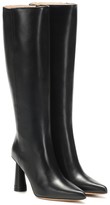 Thumbnail for your product : Jacquemus Les Bottes Leon Hautes leather boots