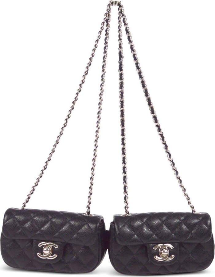 Chanel Pre Owned 2011 Twin Classic Flap bag - ShopStyle