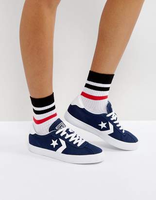 Converse Breakpoint Canvas Sneakers In Navy
