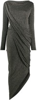 Thumbnail for your product : Vivienne Westwood Glittered Asymmetric Hem Dress