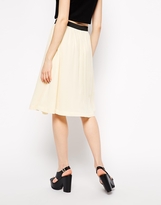 Thumbnail for your product : French Connection Casablanca Splash Flared Skirt