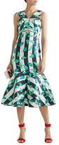 Thumbnail for your product : Johanna Ortiz Belice Printed Cotton-Blend Midi Dress