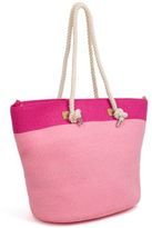 Thumbnail for your product : Magid Extra Large Two Tone Straw Tote
