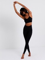 Thumbnail for your product : A Pea in the Pod Seamless Racerback Maternity And Nursing Bra-Black-Small |