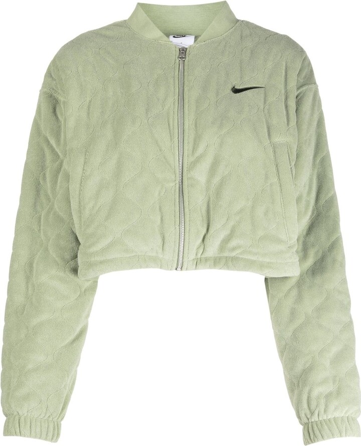 nike sportswear swoosh quilted jacket