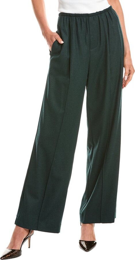 Brushed Flannel Wool-Blend Pant