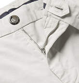 Thumbnail for your product : Canali Stretch-cotton Twill Chinos - Gray