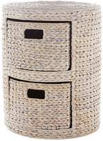 Thumbnail for your product : Very Round Arrow Weave 2-Drawer Storage Unit - White
