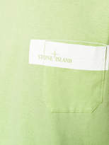Thumbnail for your product : Stone Island Pale Green Logo T Shirt