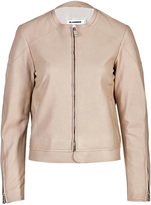Thumbnail for your product : Jil Sander Leather Rawls Jacket