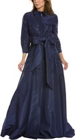 Silk Trench Gown 