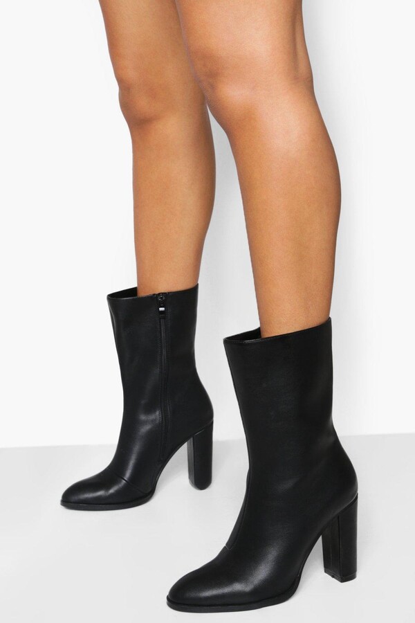 boohoo wedge boots