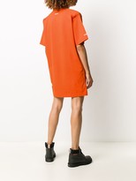 Thumbnail for your product : Heron Preston front logo patch oversized T-shirt dress