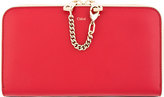Thumbnail for your product : Chloé Red & Tan Leather Baylee Continental Wallet