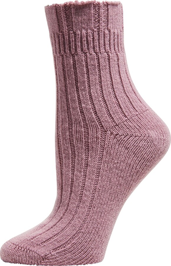 Bedsock Ribbed Socks