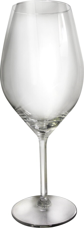 Epicureanist Illuminati (Set of 6), Made in Italy Red Wine Glasses, Clear, 15oz