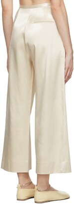 By Malene Birger Off-White Cropped Sallysway Trousers