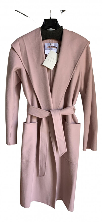 Max Mara pink Cashmere Coats - ShopStyle