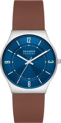 Skagen Men's Ryle Solar-Powered Gunmetal-Tone Stainless