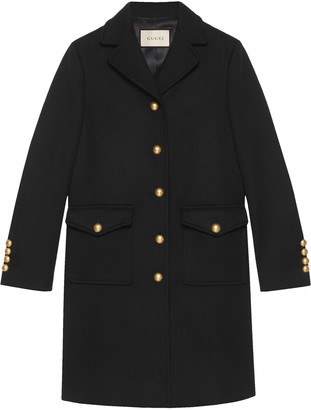 Gucci Wool coat with Double G