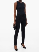 Thumbnail for your product : Balenciaga High-rise Slim-leg Jeans - Black