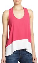 Thumbnail for your product : BCBGMAXAZRIA Allison Colorblocked Tank Top