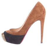 Thumbnail for your product : Christian Louboutin Embellished Platform Pumps