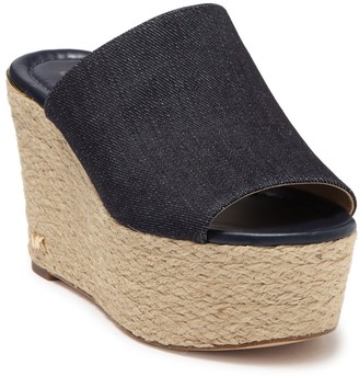 michael kors cunningham wedge sandals