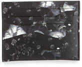 Thumbnail for your product : Givenchy Camo Rose Cardholder, Black/White