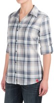 Thumbnail for your product : Dickies Plaid Roll-Up Shirt - Elbow Sleeve (For Women)
