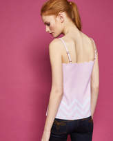 Thumbnail for your product : Ted Baker SARAI Palace Gardens scalloped cami
