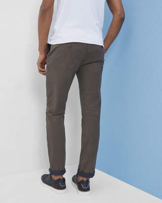 Ted Baker MANGAL Classic fit cotton drawstring chinos