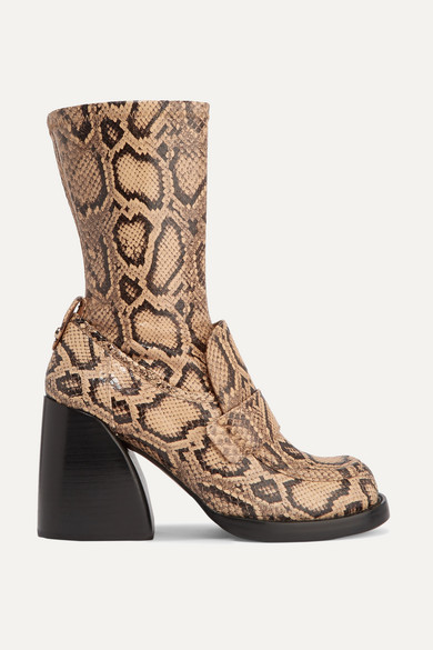 chloe susanna boots snake