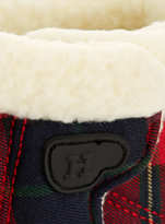 Thumbnail for your product : Topman Homeys Red Check Slippers