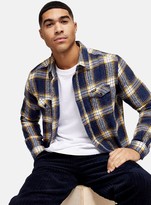 Thumbnail for your product : Topman Black Two Pocket Overshirt