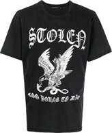 Thumbnail for your product : Stolen Girlfriends Club Eagle Strike graphic-print T-shirt