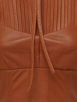 Thumbnail for your product : Genny Leather Cocktail Dress