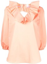 Thumbnail for your product : Paul Smith ruffle-collar V-neck blouse