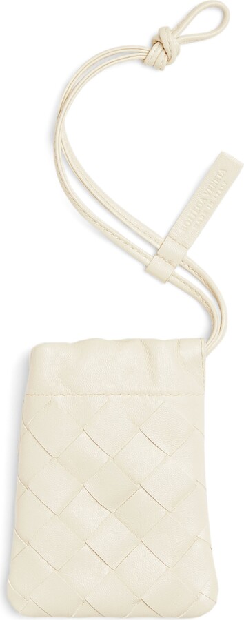 Bottega Veneta Micro Leather Intrecciato Dustbag