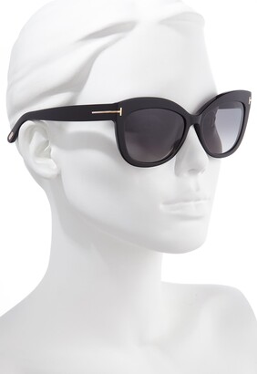 Tom Ford Alistair 56mm Polarized Cat Eye Sunglasses - ShopStyle